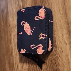 Vera Bradley FLAMINGO FIESTA pill box/case